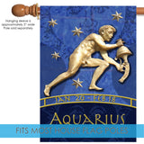 Zodiac-Aquarius Flag image 4