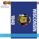 Wisconsin State Flag Flag image 4