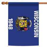 Wisconsin State Flag Flag image 5
