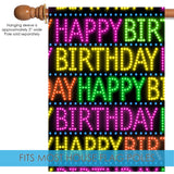 Marquee Birthday Flag image 4