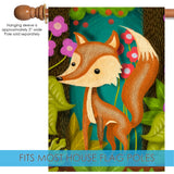 Fox in the Forest Flag image 4