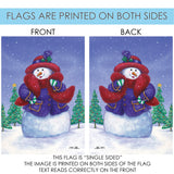 Red Hat Snowlady Flag image 9