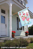 Festive Flamingo Flag image 8