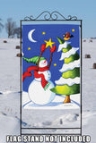 Snowman Star Flag image 8
