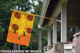 Sunflowers and Pumpkins Flag image 8