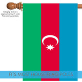 Flag of Azerbaijan Flag image 4