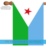 Flag of Djibouti Flag image 4