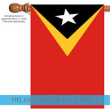Flag of East Timor Flag image 4