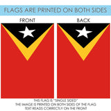 Flag of East Timor Flag image 9