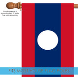 Flag of Laos Flag image 4