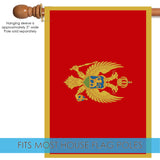 Flag of Montenegro Flag image 4