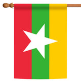 Flag of Myanmar Flag image 5