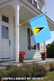 Flag of Saint Lucia Flag image 8