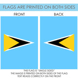 Flag of Saint Lucia Flag image 9