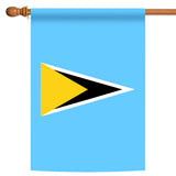 Flag of Saint Lucia Flag image 5