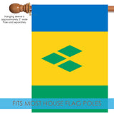 Flag of Saint Vincent and the Grenadines Flag image 4