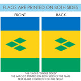 Flag of Saint Vincent and the Grenadines Flag image 9