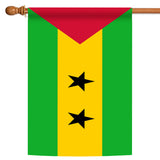 Flag of Sao Tome and Principe Flag image 5