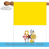 Flag of the Vatican City Flag image 4