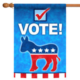 Vote Democrat Flag image 5