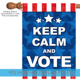 Keep Calm and Vote Flag image 4
