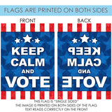 Keep Calm and Vote Flag image 9