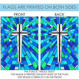 Stained Glass Cross Flag image 9