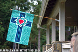 Heart Cross Flag image 8