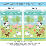 Welcome Baby Flag image 9