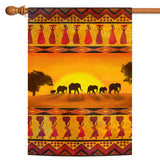 Savanna Sunset Flag image 5