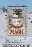 Magic Snowman Flag image 8