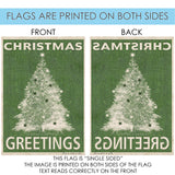 Christmas Greetings Flag image 9