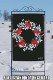 Cardinal Wreath Flag image 8