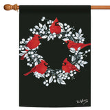 Cardinal Wreath Flag image 5