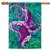 Purple Octopus Flag image 5