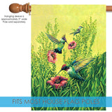 Hummingbirds in Flight Flag image 4