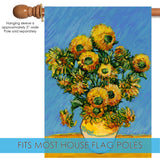 Van Gogh's Sunflowers Flag image 4