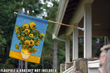 Van Gogh's Sunflowers Flag image 8