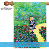 Renoir's Girl with Watering Can Flag image 4