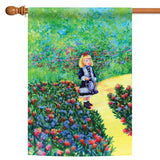 Renoir's Girl with Watering Can Flag image 5