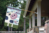 Happy Birthday Moo Flag image 8