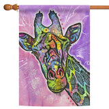 Neon Giraffe Flag image 5