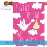 Special Delivery-Girl Flag image 4