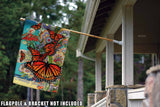 Monarch Madness-Hershey Gardens PA Flag image 8