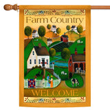 Country Neighbors-Farm Country Welcome Flag image 5