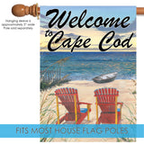 Adirondack Paradise-Welcome to Cape Cod Flag image 4