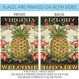 Pineapple & Scrolls-Virginia Welcome Flag image 9