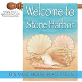 Welcome Shells-Stone Harbor Flag image 4