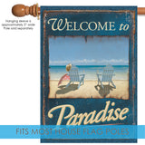 Welcome to Paradise Flag image 4
