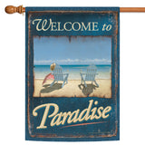 Welcome to Paradise Flag image 5